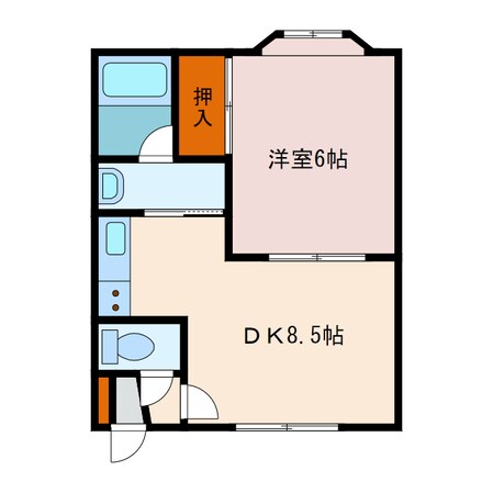 プリーシュア元中野の物件間取画像